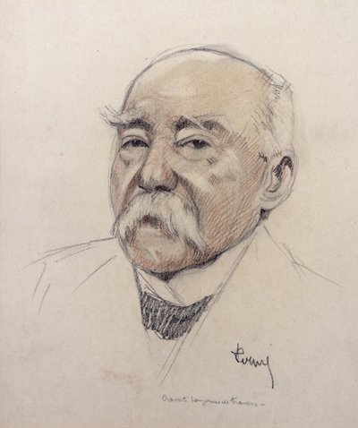 Portrait of Georges Clemenceau by French School